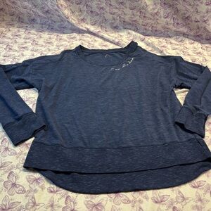 🕸️Women's Blue Lightweight Sweatshirt